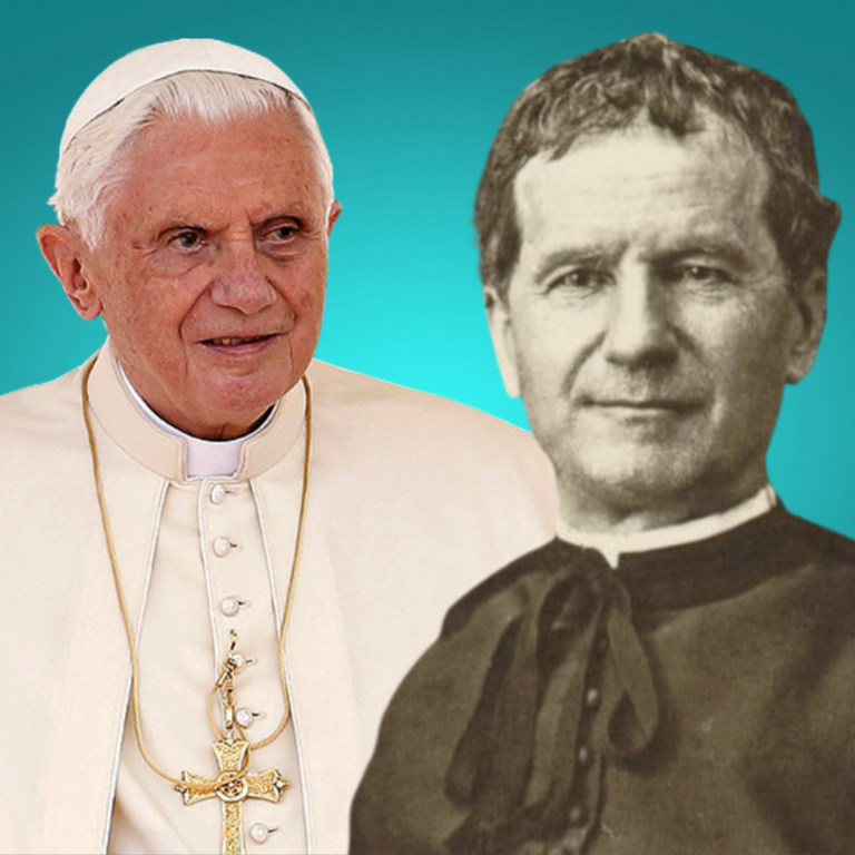 Benedicto XVI y San Juan Bosco: dos hombres de fe