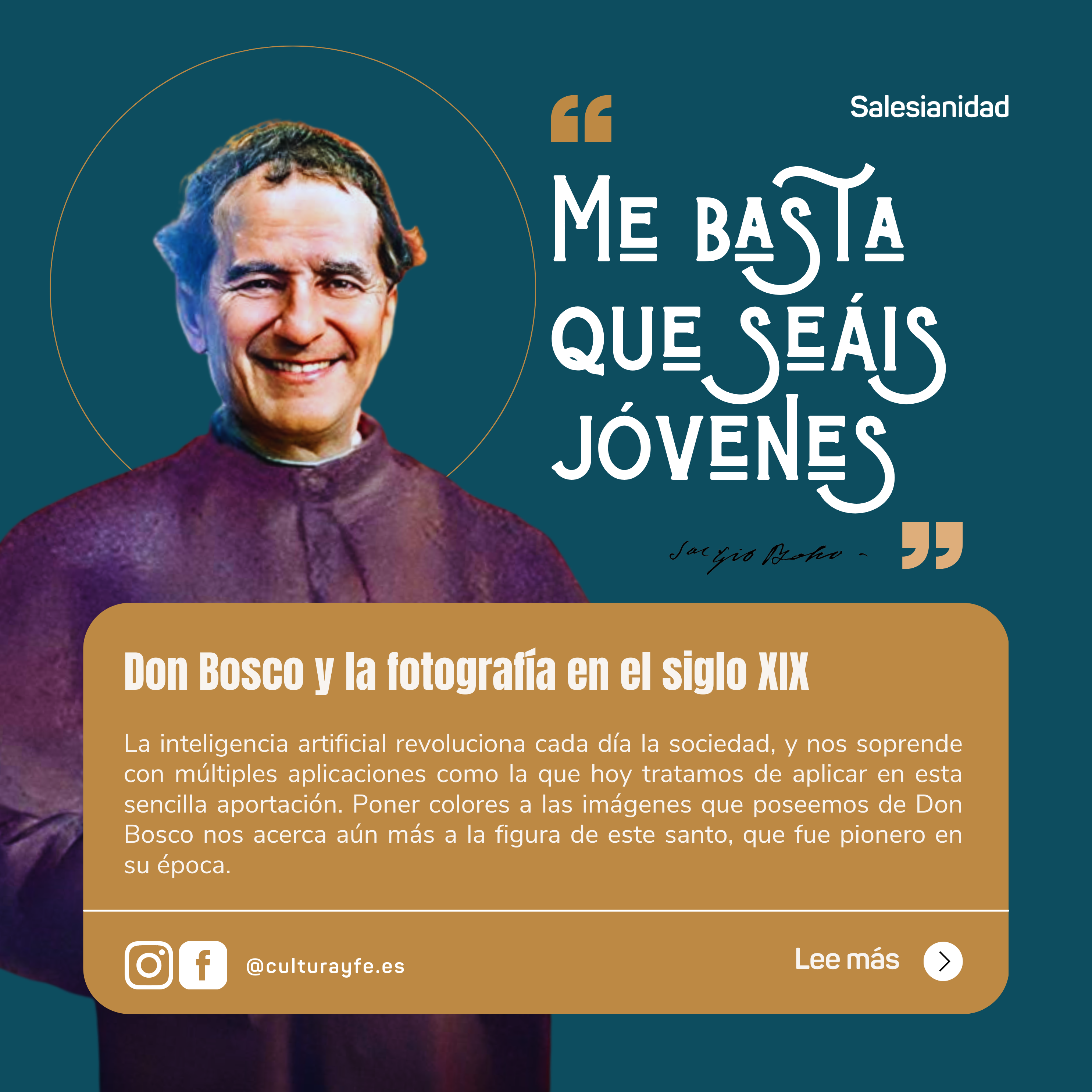 Don Bosco y la fotografía en el s. XIX