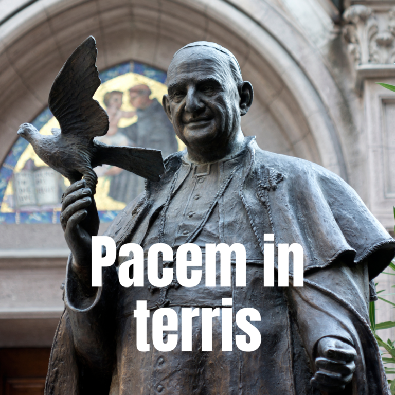 Síntesis de la Encíclica Pacem in Terris de Juan XXIII