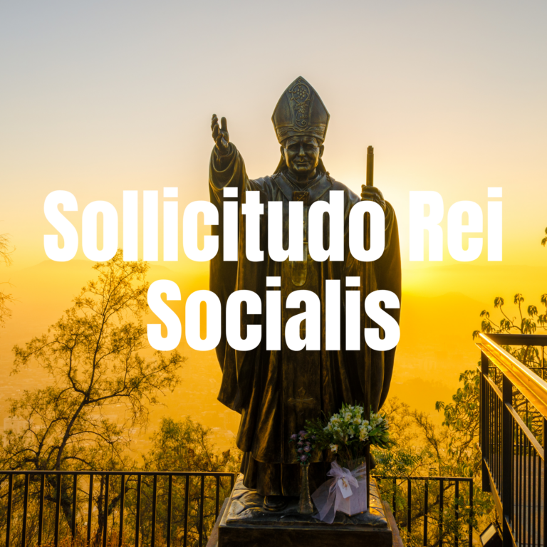 Resumen de la Encíclica Sollicitudo Rei Socialis de Juan Pablo II